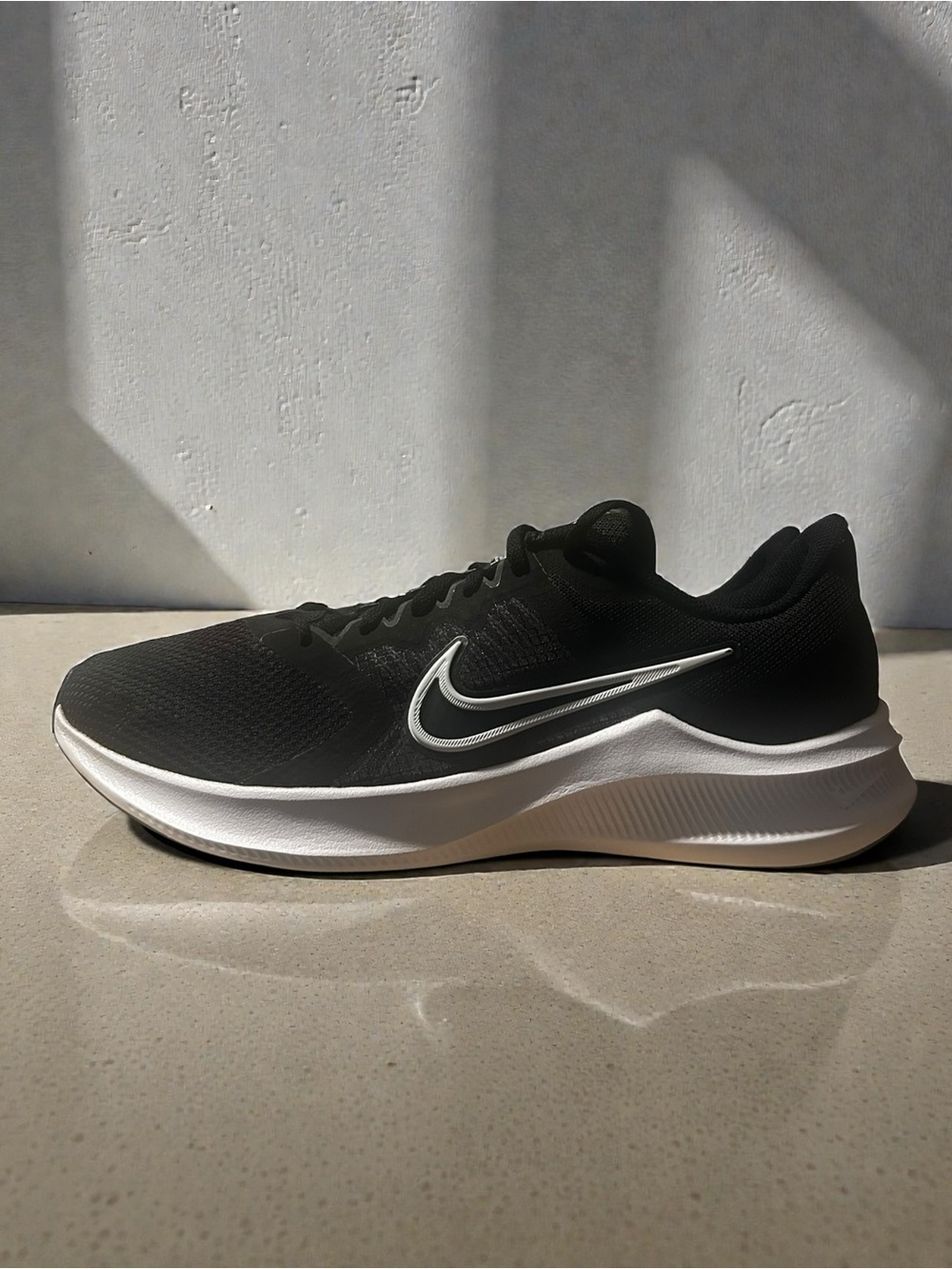 Nike Downshifter 11 
Black & White Running Shoe - Lightweight Trainer